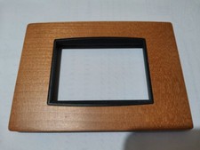 VIMAR 20653.36 PLACCA EIKON LEGNO CILIEGO AMERICANO DA ESPOSIZIONE - COME NUOVO