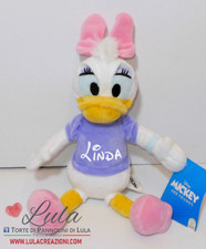 Peluche Paperina personalizzato con NOME idea regalo bambino bambina nascita
