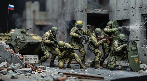 Modellino resina scala - in, 1/35