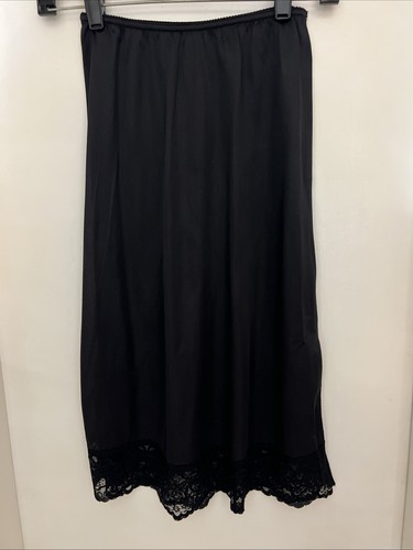 Vintage maidenform black skirt - vintage,