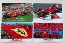SCHEDE TELEFONICHE TELECOM   ITALIA E LE FERRARI 4 NUOVE ANNI 98/99