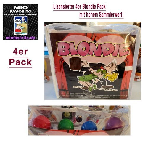 Bingo marker borse blondie - bingo,