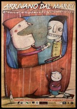 2009 * Manifesto, Poster Originale "Arrivano dal Mare - Festival Internazionale