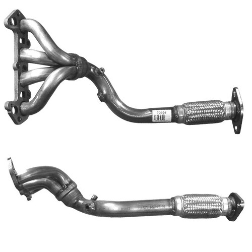 Tubo gas scarico - scarico, ford