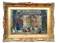 Oil painting panel - painting, on