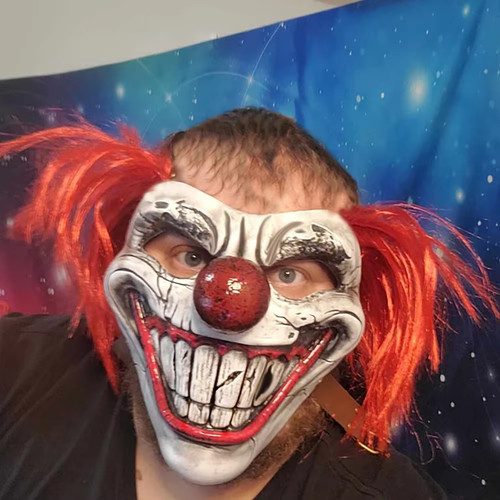 Maschera joker denti dolci - joker,