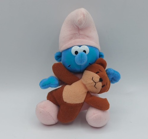 Puffetta con orsetto peluche - orsetto,