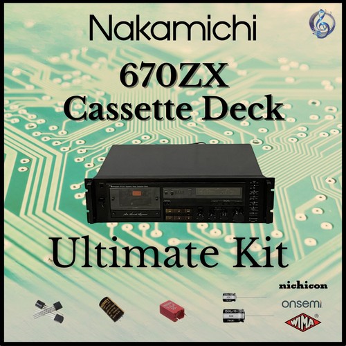 Nakamichi 670zx cassette deck - nakamichi,