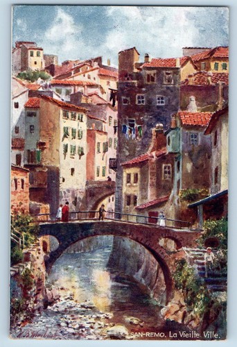 Cartolina sanremo italia - sanremo, la