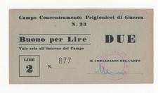BUONO  2  LIRE  CAMPO