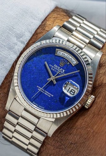 Rolex day date 36 - 36, lapis