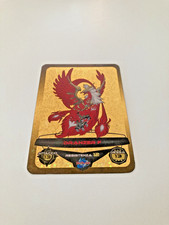 Lamincard Beyblade DRANZER F X-4 – Edibas Lamincards Speciali Gold Super