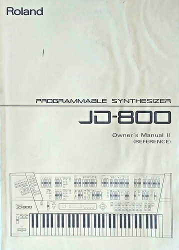 Roland 800 sintetizzatore - jd-800,