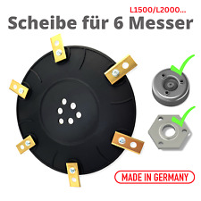 Per Worx Landroid L1500 L2000 WR153E WR155E.. 6 lame coltello disco coltello