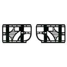 Coppia Griglie Parasassi BLACK LINE per Isuzu M27