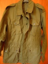 Giacca militare verde mimetica