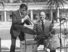 Musician Tino Rossi plays the