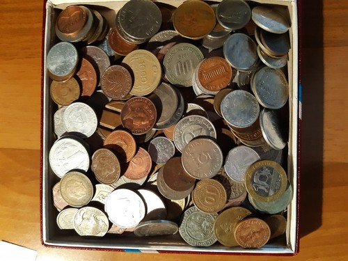Lotto monete peso kilo - kilo,