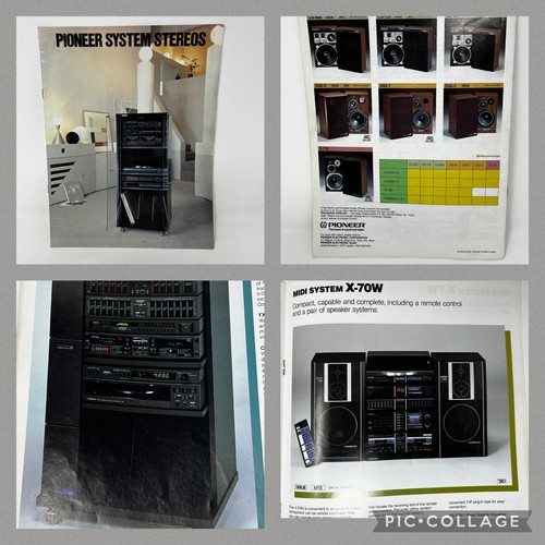 Brochure stereo componenti - brochure,