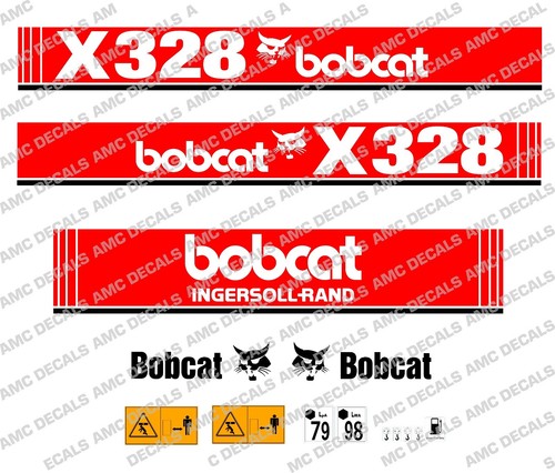 Set decalcomanie per bobcat - decalcomanie,