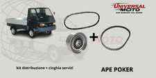 KIT CINGHIA + TENDICINGHIA +CINGHIA SERVIZI APE POKER BENZINA/DIESEL