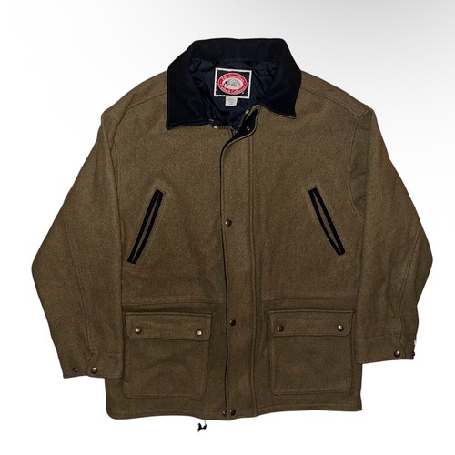 Trench cappotto lana marrone