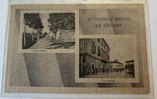 Cartolina Di San Miniato Basso La Catena Pisa Via Gorizia Animata Fp