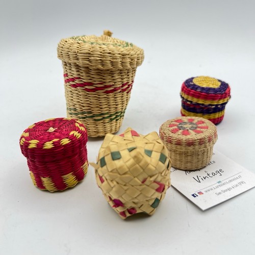 Lotto cestini miniatura - lotto,