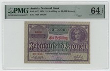 Austria 1 scellino oltre 10000