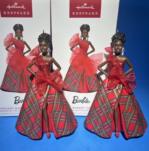 Holiday barbie afro american - barbie,