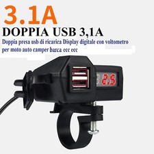 DOPPIA PORTA RICARICA USB