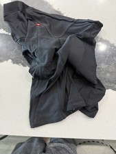 Pantaloncini Ciclismo Specializzati Adulto Nero Imbottito Nylon Imbottito Grande MTB