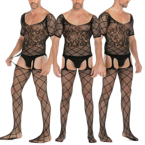 Body uomo fetish calze intimo