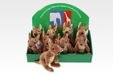 Pupazzo Canguro Beuteltier Australia Altezza 19 CM Braun Peluche 1017040