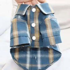 Pet Check Giacca Vestiti