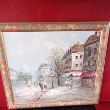 BURNETT dipinto olio su tela