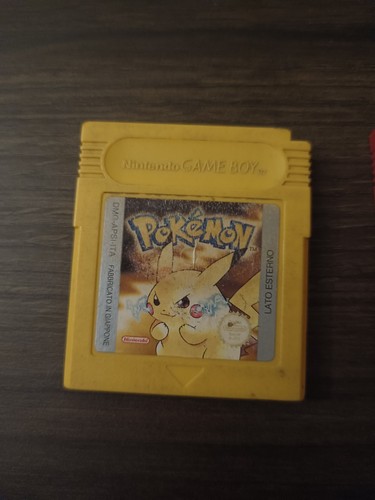 Pokemon giallo solo cartuccia - cartuccia,