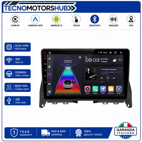 Autoradio android per - android, 9"