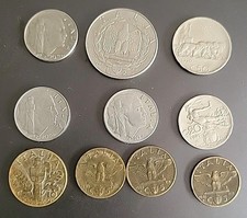 Lotto 10 Monete Vittorio
