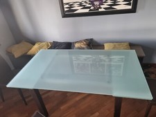 Tavolo vetro Bonaldo da pranzo (con sedie volendo)