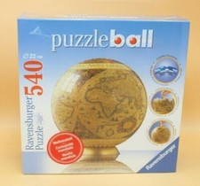 Puzzle 3D Ravensburger 540 pezzi mod.110711 Antico mappamondo puzzleball NUOVO