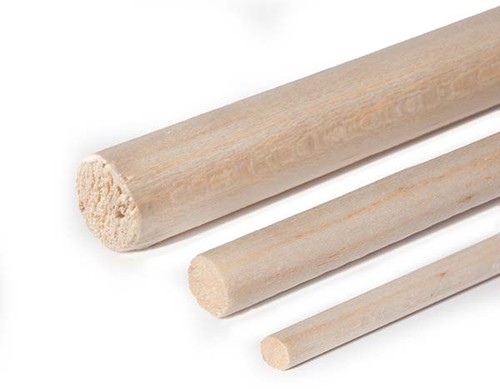 Jwood tondino balsa x - balsa, ø