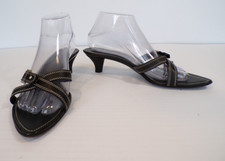 Sergio Rossi Mules in pelle
