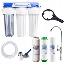 Aquafilter 3 stadi impianto acqua sottobanco filtro FP3-K1 addolcimento acqua