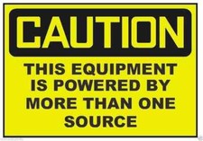 Caution electrical power - caution,