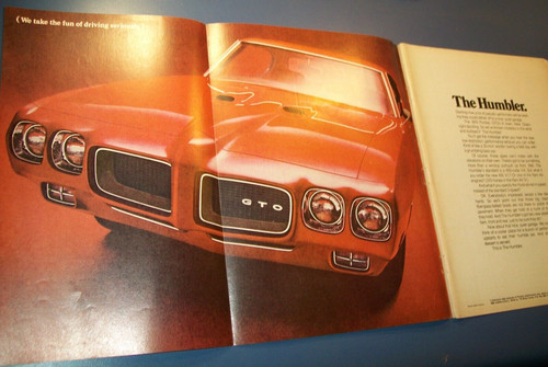 Pubblicità auto pontiac gto - pubblicità,