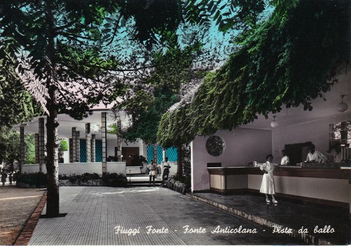 Cartolina fiuggi fonte - cartolina,
