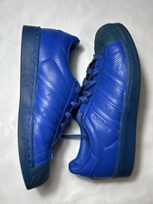 Adidas Superstar Blue SupercolorShoe Sneaker S80327 Scarpe Blu Size 37 US5 UK4.5