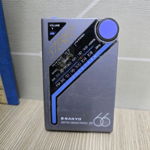 Stereo portatile vintage sanyo - stereo,