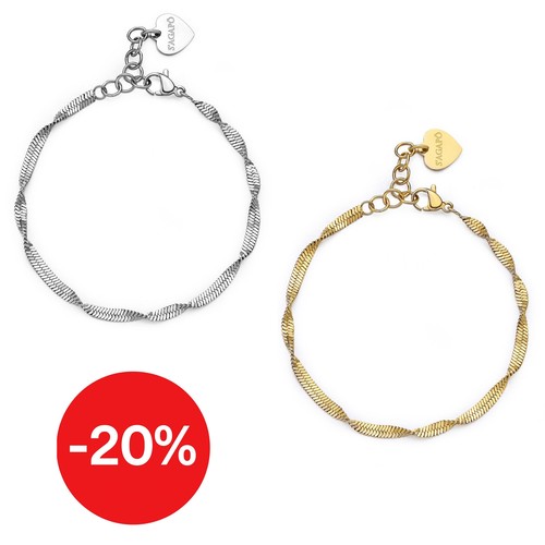 Bracciale donna acciaio - bracciale,